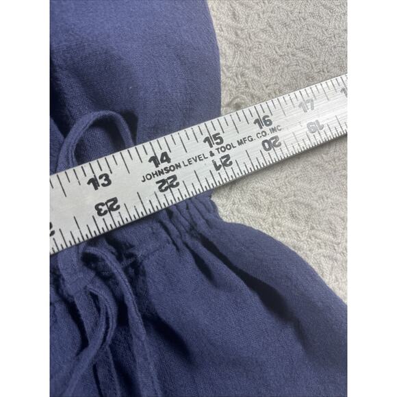 Banana Republic Sleeveless Blouse Women's Size Medium Solid Navy - Picture 7 of 11